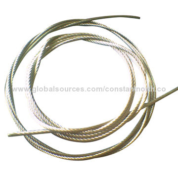 Buy Wholesale China Stainless Steel Wire Rope 1x7, 6x19, Pvc Coated ...