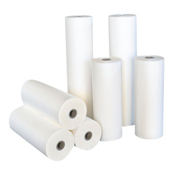 Thermal laminating film for paper package lamination and print on ...