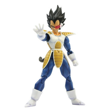 Buy Wholesale China Dragon Ball Saiyan Black Hair Vegeta Action Figure ...