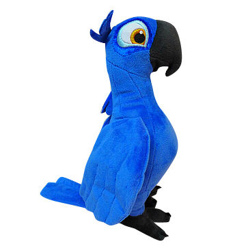 blue parrot soft toy