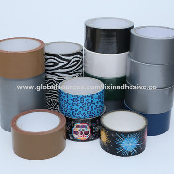Custom Printed Waterproof Colored Black Book Binding Adhesive Cloth Duct  Tape - China Cloth Duct Tape, Adhesive Duct Tape