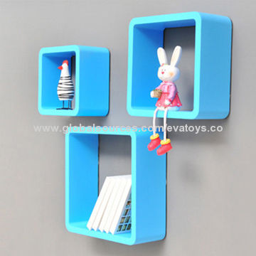 China 2017 Blue Wooden Hanging Decorative Wall Shelf On Global Sources China 2017 Blue Wooden Hanging Decorative Wall Shelf