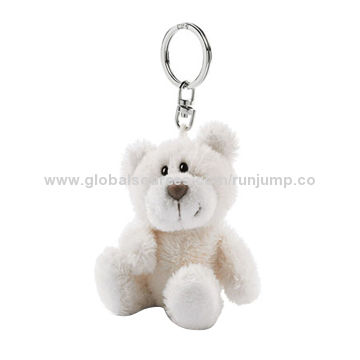Buy Wholesale China White Small Baby Plush Teddy Bear Keychain, Made Of  Soft Plush And Pp Padding, For Promomotions & White Small Baby Plush Teddy  Bear Keychain at USD 0.7