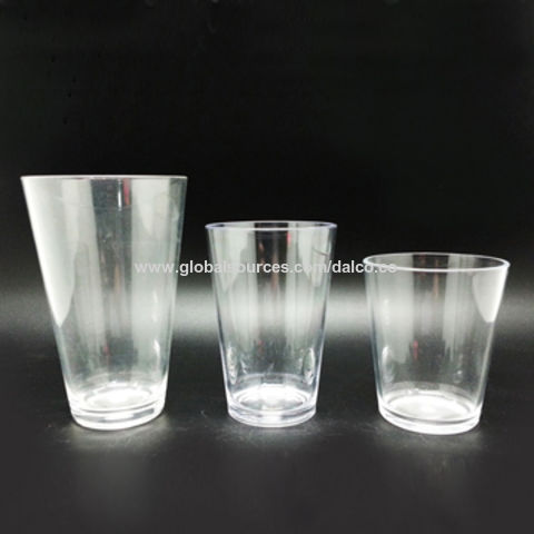Unbreakable Plastic Drinking Glasses [Set of 6] Shatterproof