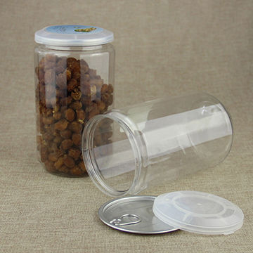 Buy Wholesale China 500ml Clear Round Pet Plastic Candy Jar