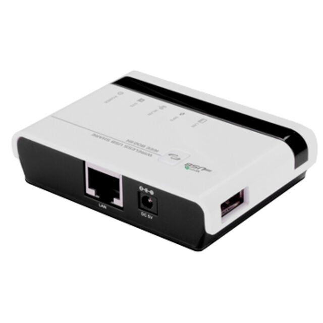 Servidor de impresión USB inalámbrico múltiple, hasta 7 dispositivos USB a través de su concentrador USB for sale at factory direct price
