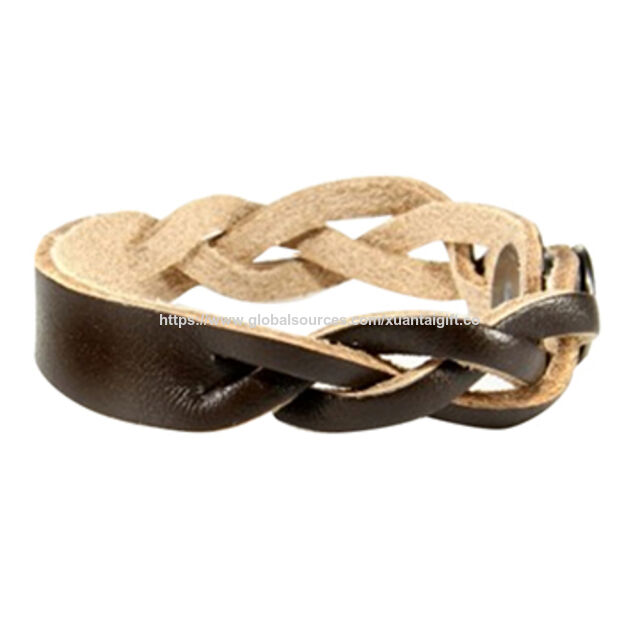 Lederarmbänder für Damen, Lederherstellung mit individuellem Logo