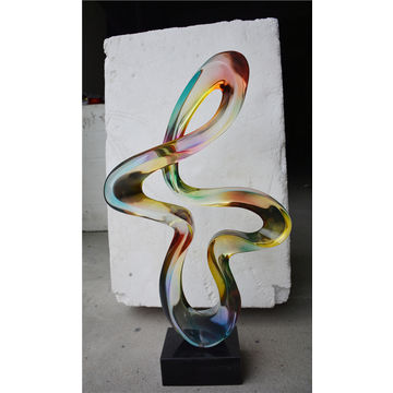 abstract resin sculpture