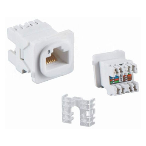Conectores Modulares Cat5e, Estilo Australiano, termoplástico de alta temperatura