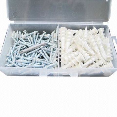 Buy Wholesale China Fastener Kit With Nylon Easy Drive Anchor And Screw ...