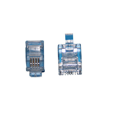 China RJ11 Modular Plug with 4P4C on Global Sources