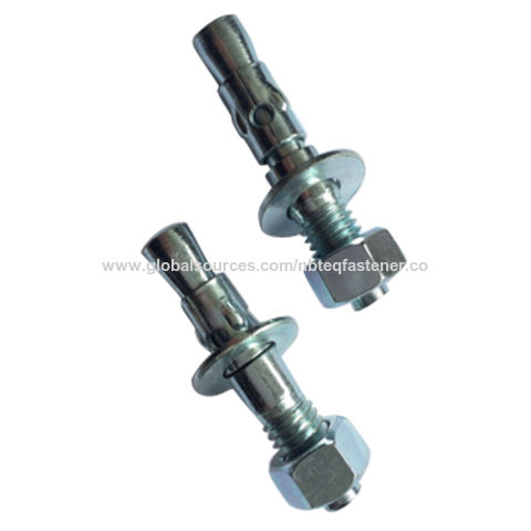 Buy Wholesale China Wedge Anchor With Nut And Washer Zinc Plated Wedge Anchor At Usd