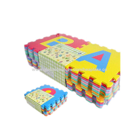 Duizeligheid vos Vermelden Buy Wholesale China Puzzle Mat, Alphabets And Numbers For Kids' Education,  Made Of Eva Foam And Latex-free & Puzzle Mat at USD 0.15 | Global Sources