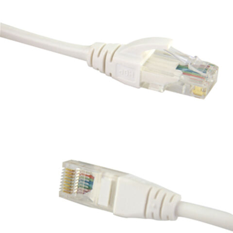 Cables de conexión UTP CAT6 en varios colores y longitudes, conectores chapados en oro. Cubierta: cloruro de polivinilo (PVC), polietileno (PE). Cables de red Ethernet de alta calidad para B2B. for sale at factory direct price