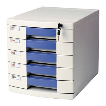 File cabinet Lockable Multi-Layer Storage Box File Cabinet Adopts Lock Door Design Durable Plastics Office Supplies Pp Plastic Color : Blue, Size : 9-Layers 29.5x39.4x43cm Office Supplies