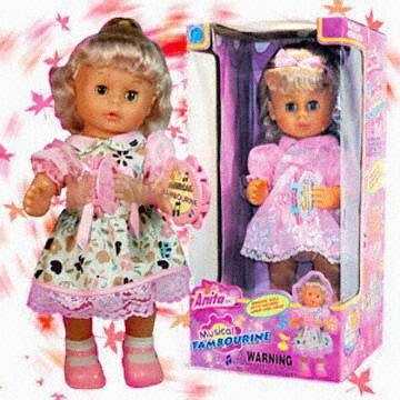 16-Inch Musical Playing Doll with Try Me Function | Global Sources