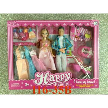 Barbie Dolls, Couple Dolls, Husband And Wife Doll,child Play
