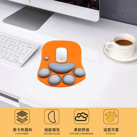 Buy Wholesale China Cute Wrist Rest Mouse Pad,custom Printing For Promotion  And Gift Gel Silicone Material & Cute Wrist Rest Mouse Pad at USD 2.4