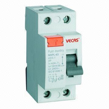 2/4p Residual Circuit Breaker, Rccb/elcb/rcd, 30/100/300/25/40/63a ...