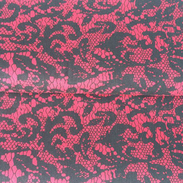 قماش قطني مطبوع مع ساتان مطاط للملابس for sale at factory direct price