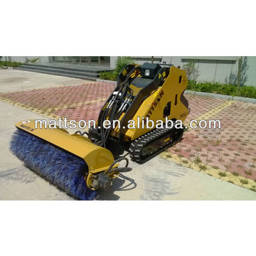 mini skid steer sweeper