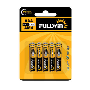 1.5v non-rechargeable aaa alkaline battery lr03