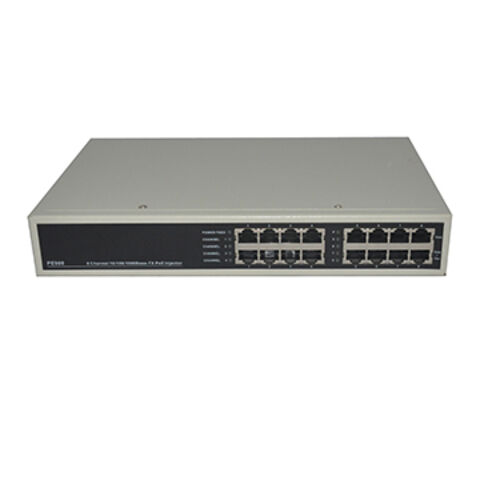 Inyector POE Gigabit de 8 Canales con Fuente de Alimentación Integrada de 150W for sale at factory direct price
