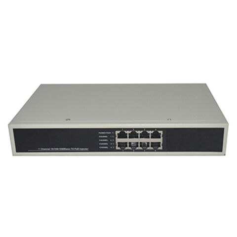 Inyector PoE Gigabit de 4 Canales for sale at factory direct price
