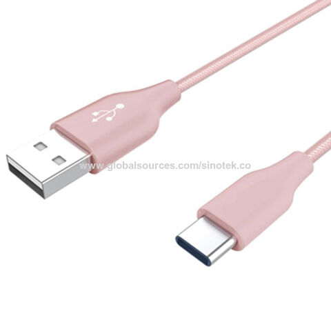 Hot Sale Nylon Braided Type C Cable 3.3ft/6.6ft Quick Charging 3.0 Connector USB C Cable for sale at factory direct price