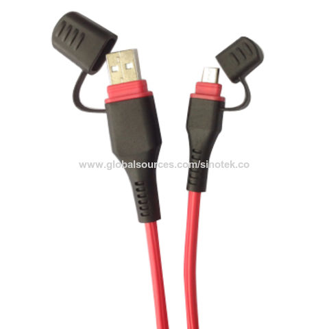 5 colors Micro USB Cable 3m Nylon Fast Charge USB Data Cable for Samsung Xiaomi Android Mobile Phone USB Charging Cord Lysee Cable Winder Color: Red 