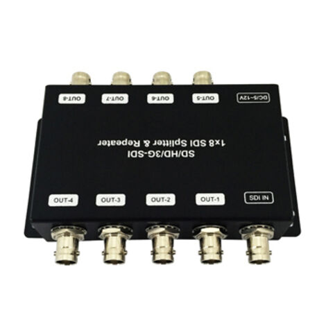 Bulk Buy China Wholesale 1x8 Sdi Splitter With Re-clock Function