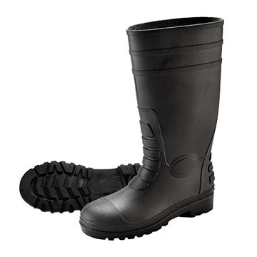 Men Black Yellow Rain Boots Fishing Shoes Industrial Steel Safe Shoe -  China Footwear and Safety price