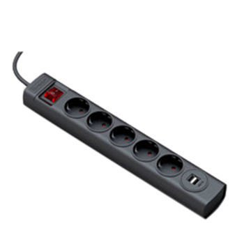 Buy Wholesale China German Standard Power Strip With 5 Sockets And 2 ...