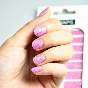 Pink Nail Polish Nail Varnish Sets, 2 In 1 Glitter Quick Dry Breathabl –  TweezerCo
