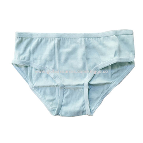 Buy Wholesale China Little Girl's Panties Made Of 100%cotton, Custom ...