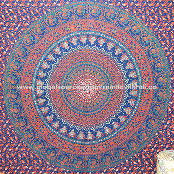 Buy Wholesale India Indian Tapestry, Wall Hanging, Mandala Hippie Home Decor, Queen Bedspread 