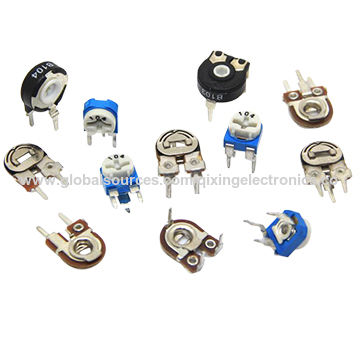 Buy Wholesale China Variable Resistor 6mm Carbon Film Trimmer Potentiometer & Potentiometer at USD 0.015 | Global Sources