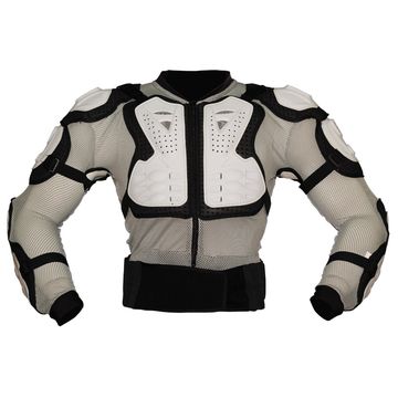 Youth Titan Sport Jas – Zwart – Ademend En Geventileerd Polymeer Beschermjack Met Afneembare Rugbeschermer – CE Niveau 1 Bescherming