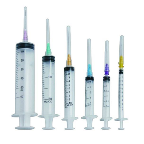 Seringue de plastique de l'injecteur d'injection médical avec aiguille Luer  Lock avec emballage stérile Mslsg06 - Chine L'injecteur médical, seringue  de plastique