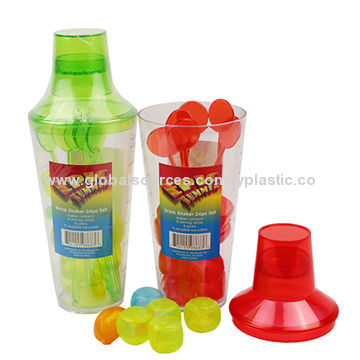Small Plastic Cocktail Shaker Sets