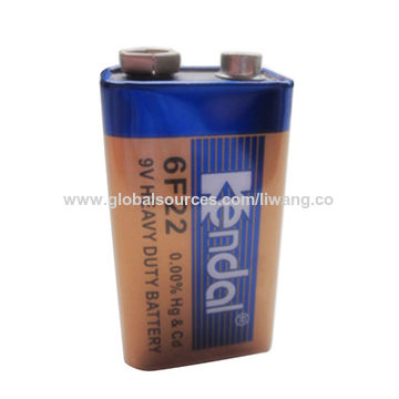 Heavy Duty 9v 6f22 Liwang Kendal Carbon Zinc Battery, Oem Welcomed - Buy  China Wholesale Liwang Kendal Carbon Zinc Battery $0.185