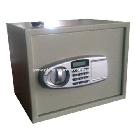 Safe Box, 380*300*300mm, 13kg, LCD Lock with Two Emergency Keys, Safe ...