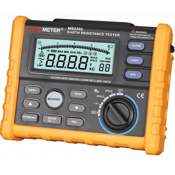 Digital Earth & Ground Resistance Tester Megger 0ohm ~4K ohm With Backlit for sale at factory direct price