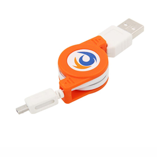 Großhandel kundenspezifische bunte haltbare flache Micro-USB-Kabel mit modischem Design