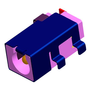 China DC Power Jack with 500V AC Withstanding Voltage, 3 to 30N ...