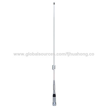 VHF frequency 136-174MHz stainless steel whip car radio VHF nmo antenna