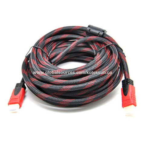 Cable Hdmi 5 metros Enmallado 1.4v