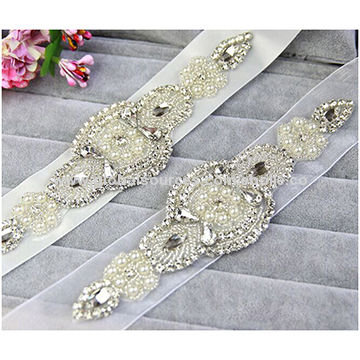 Diamante appliques for clearance dresses