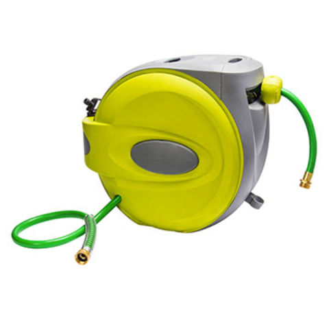 Buy Wholesale China Automatic Garden Hose Reel With High Quality Pvc Garden  Hose With Brass Us Standard Couplings & Automatic Garden Hose Reel at USD  10