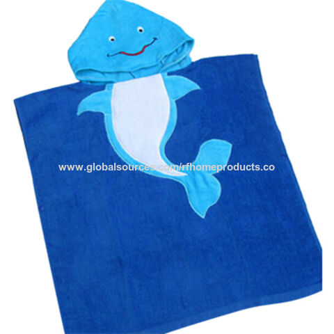 Shapes Towel - Blue
